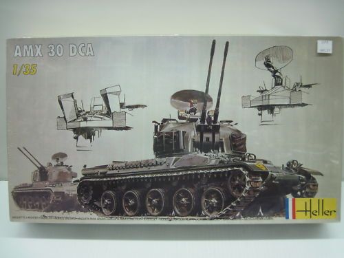 HELLER 1/35 AMX 30 DCA FRENCH ARMY MODEL TANK KIT NIB  