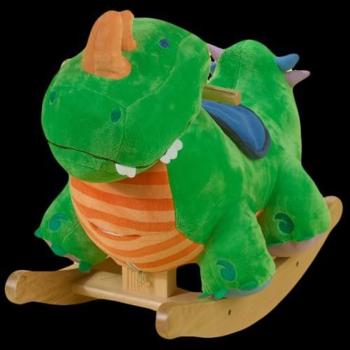   the Dinosaur Rocker Musical Rocking Horse   Animal Riding Toy  