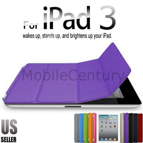   new iPad 3 smart cover stand case with its Strong magnets and unique