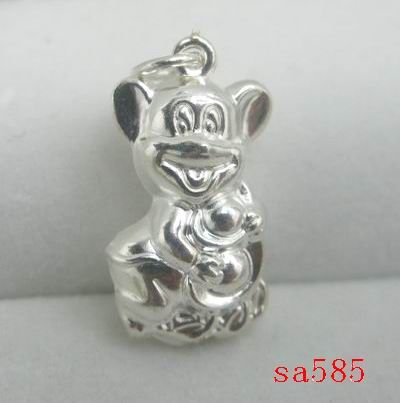 ASSORTED 925 Sterling Silver lovely charms Pendant BEADS FIT BRACELET 