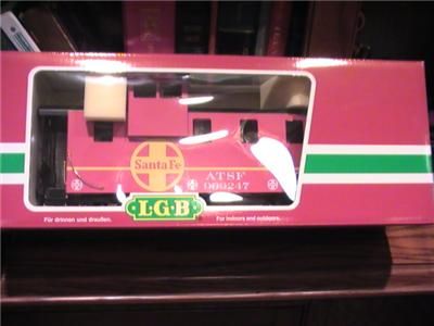 LGB 43714 Santa Fe Caboose ATSF G Scale RED NIB 999247  