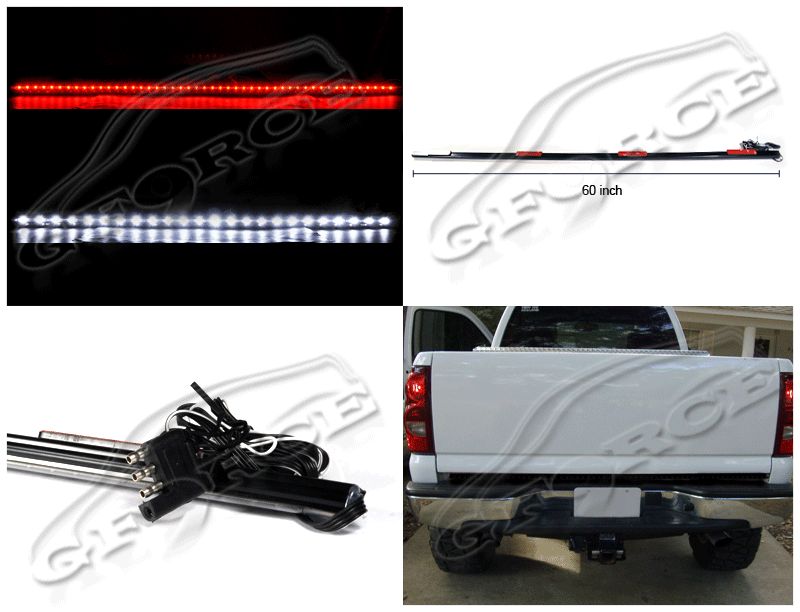 60 LED REAR TAILGATE BAR LIGHT 5 FUNCTION FOR TRUCK  