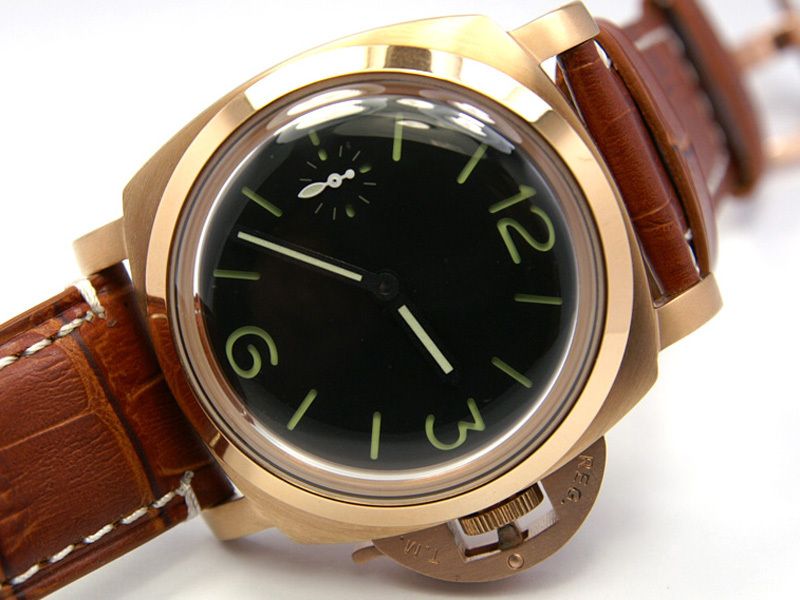 PARNIS ROSE GOLD MINI FIDDY DOME SHAPED 45MM HANDWIND  