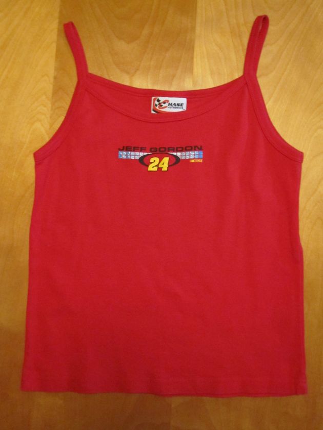 HASE AUTHENTICS SZ MEDIUM JEFF GORDON TANK TOP EUC  