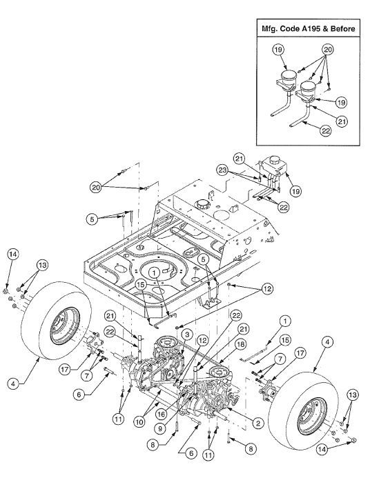 CUB CADET RZT TRANSMISSION LEFT SIDE 618 04431A OEM NEW  