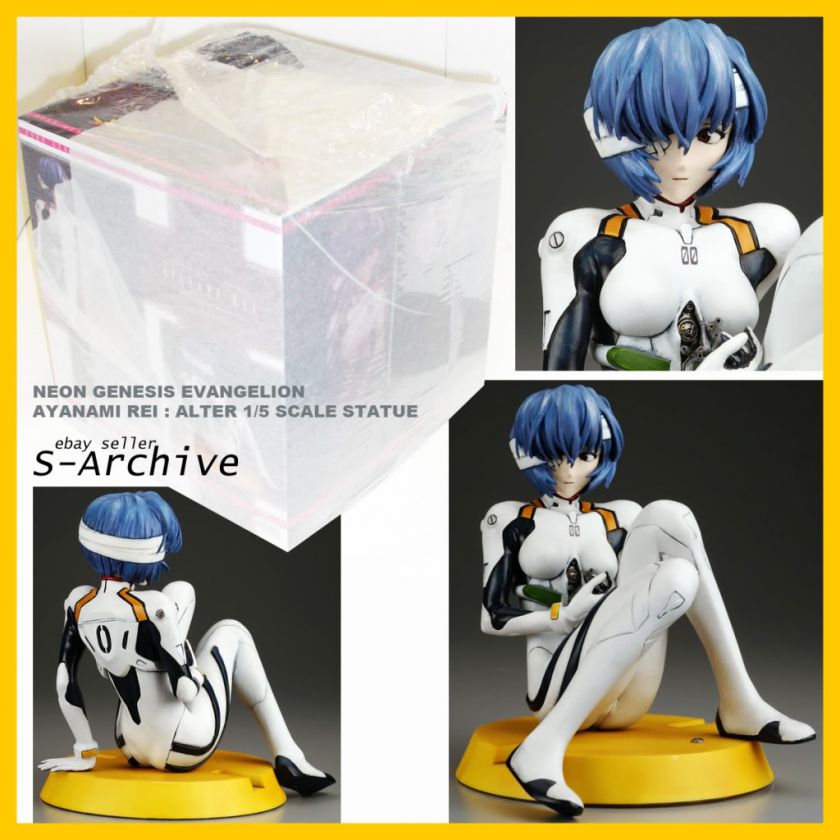 Ayanami Rei EVANGELION PVC statue Alter MISB in UK  