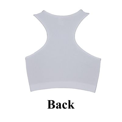 Work Out Top Sport Bras Wire Free Racerback Seamless  