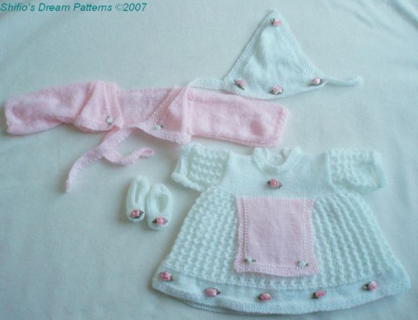 BABY KNITTING DOLL PATTERN REBORN KNITTING PATTERNS #55  