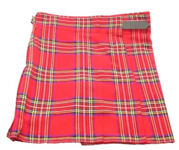 Mens Scottish Royal Stewart Bagpipers Kilt  