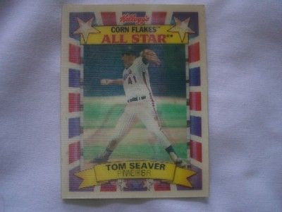 Tom Seaver Kelloggs Corn Flakes All Stars 1992 5  