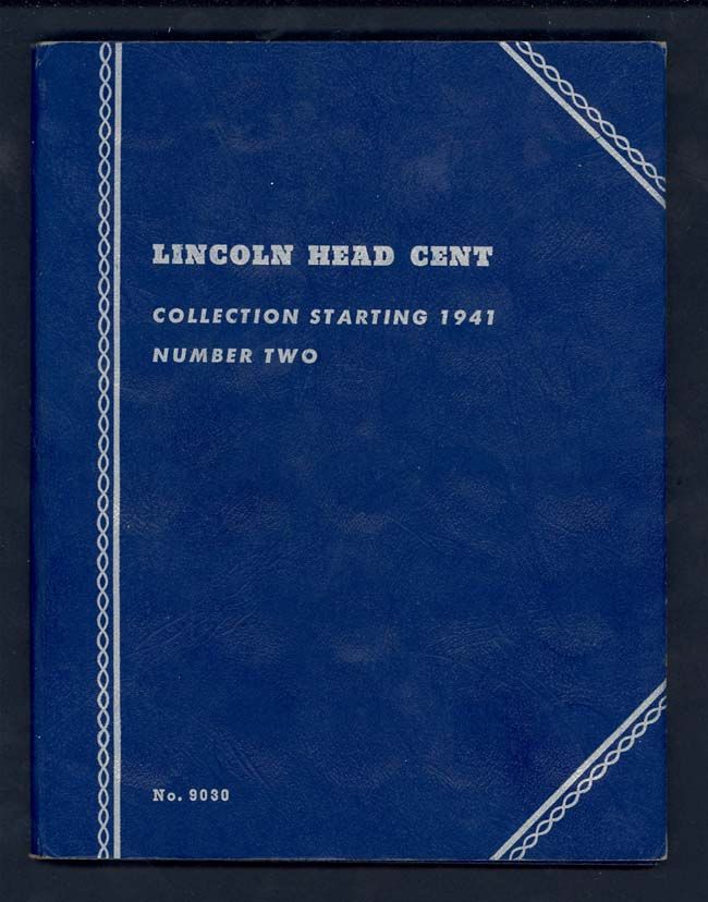 Here is a LINCOLN PENNY COLLECTION with 51 coins dated 1941 1958