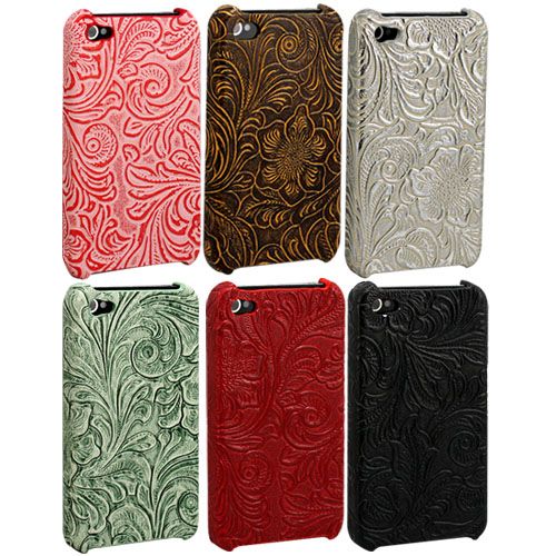 6Pcs Muticolor Protective Hard Back Case Cover for Iphone 4G 4TH 