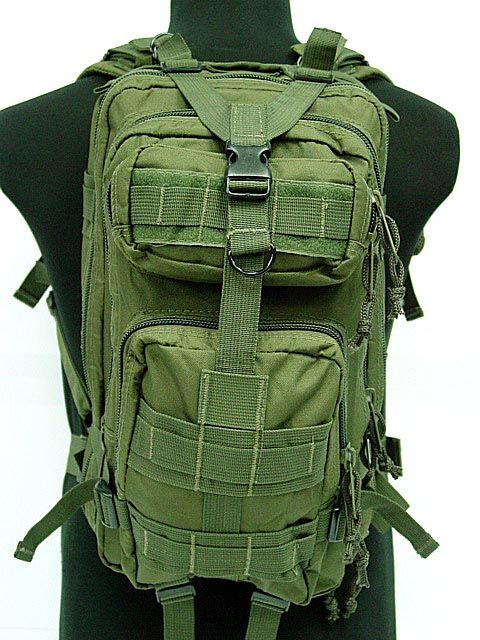 Level 3 Milspec Tactical Molle Assault Backpack Bag OD  