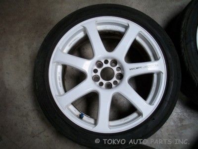 WORK EMOTION (XT 7) RIM AND TIRE 5X100 WRX STI AUDI VW TOYOTA DODGE 