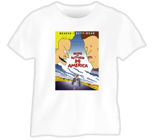 Mtv Beavis And Butthead Do America Movie T Shirt  