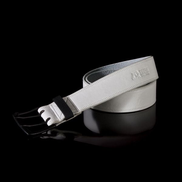   Surplus Civi White Genuine Leather Life Collection Skateboard Belt