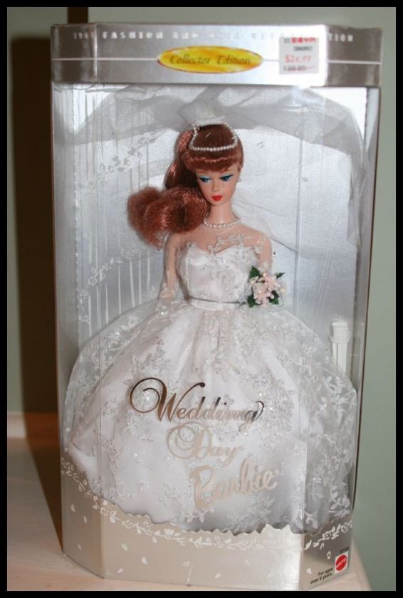 Details Lovely red haired Barbie in her silvery sparkle tulle 