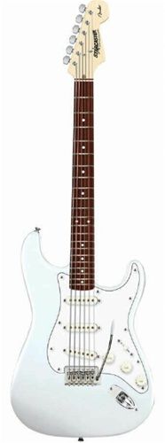 Fender Starcaster Strat Electric Guitar   White  