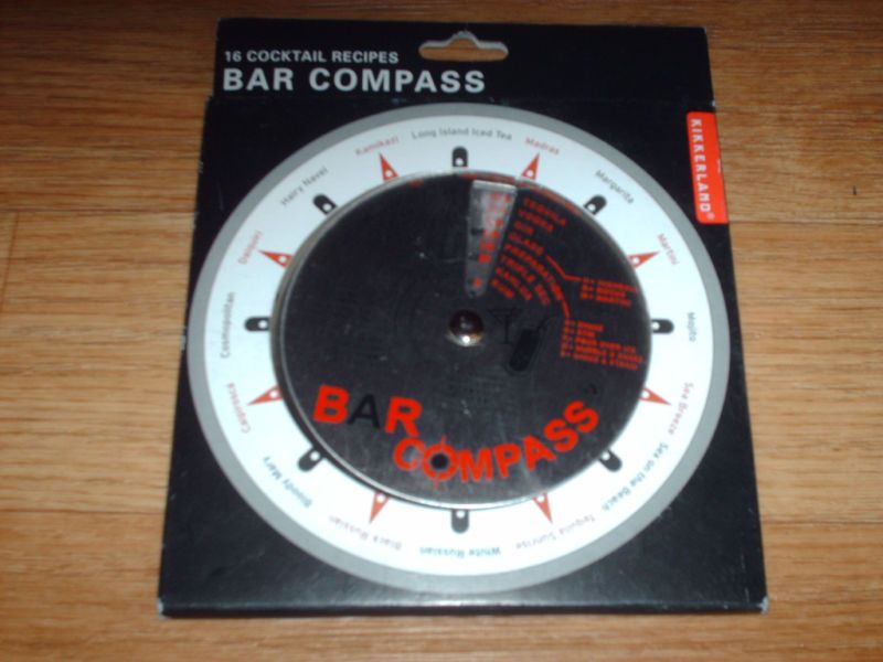 NEW KIKKERLAND 16 COCKTAIL RECIPES BAR COMPASS  