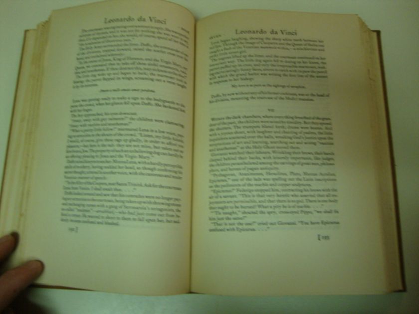   book the romance of leonardo da vinci by dmitri merejkowski the book