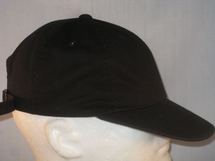 BLACK BASEBALL HAT COLORED BLANK CAP WHOLESALE LOT *0  