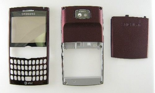 OEM SAMSUNG BLACKJACK II SGH i617 BURGUNDY HOUSING USA  