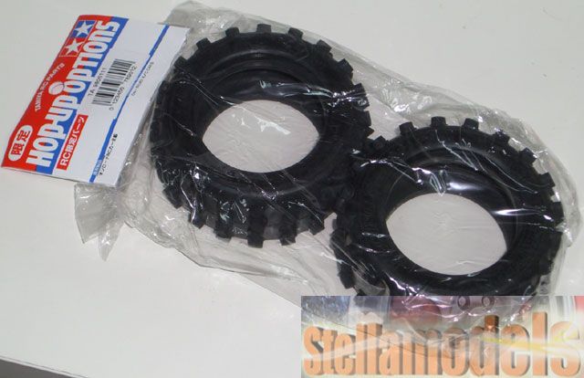 9805111 TAMIYA Hotshot Rear Tires (1pr.) #58047 #58391  