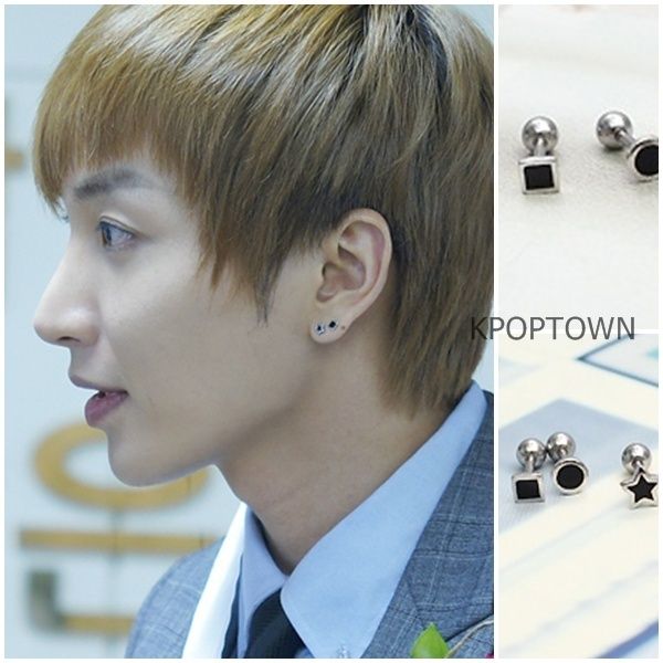 SJ25] Superjunior Leeteuk Style Mini Figure Piercing  