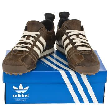 Adidas Original Chile 62 Brown Mens New Trainers Shoes  