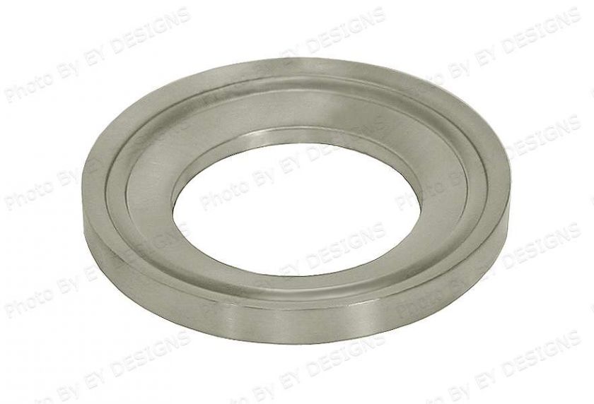 VESSEL BOWL SINK RING IN BRUSHED NICKEL  