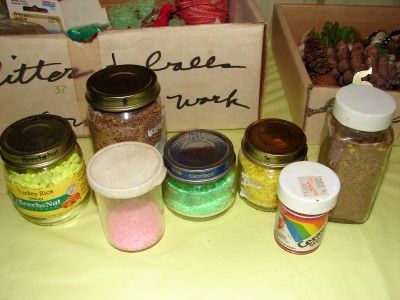 Lot Assorted Mixed Craft Items Supplies  