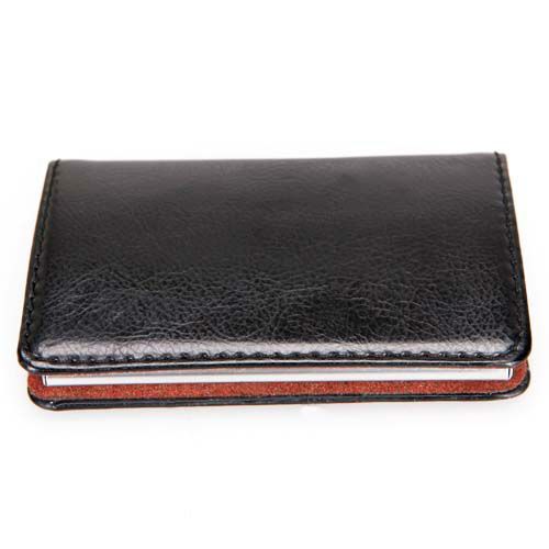 Metal PU（Polyurethane）Business ID Credit Name Card Case Holder 