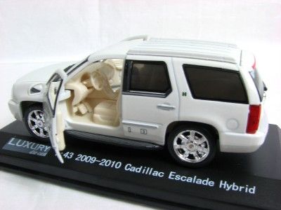 Luxury Diecast 2009 2010 Cadillac Escalade Hybrid 1/43  