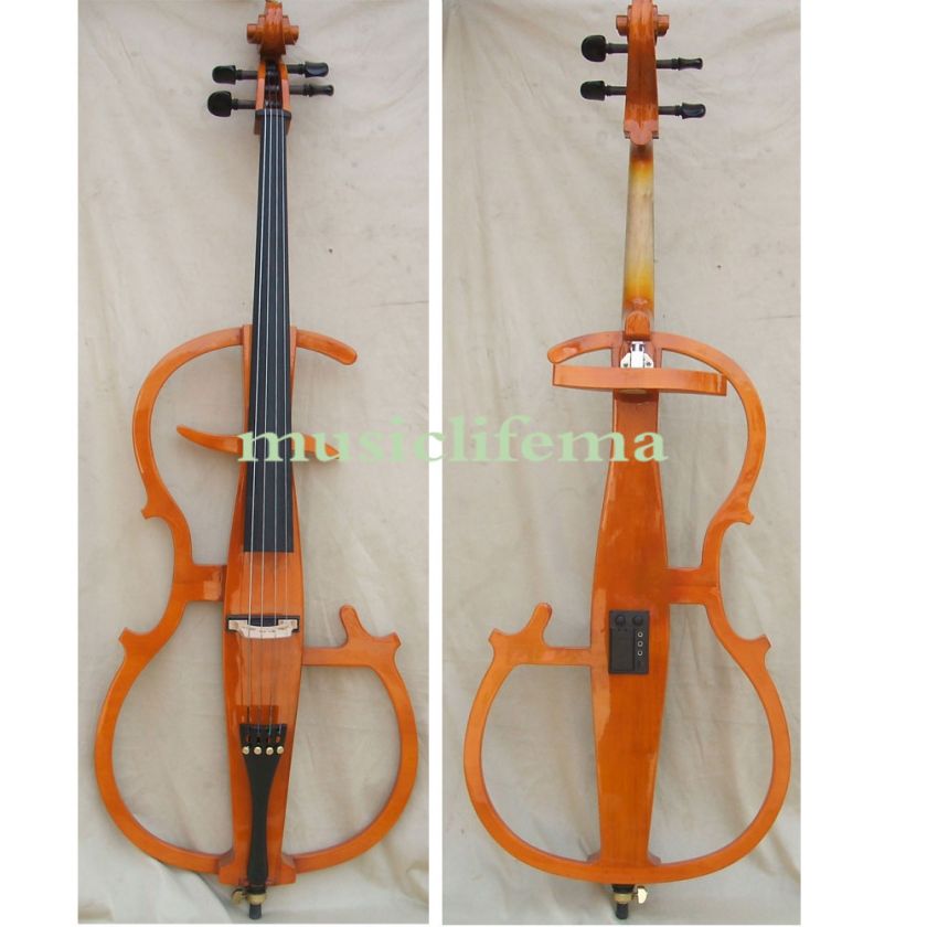 electric cello hand cared fine tone shape varnish  