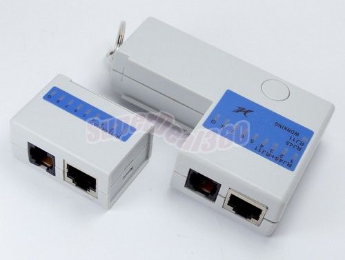 MINI PLAM NETWORK TESTER NET LAN CABLE CAT5E RJ45 RJ11  