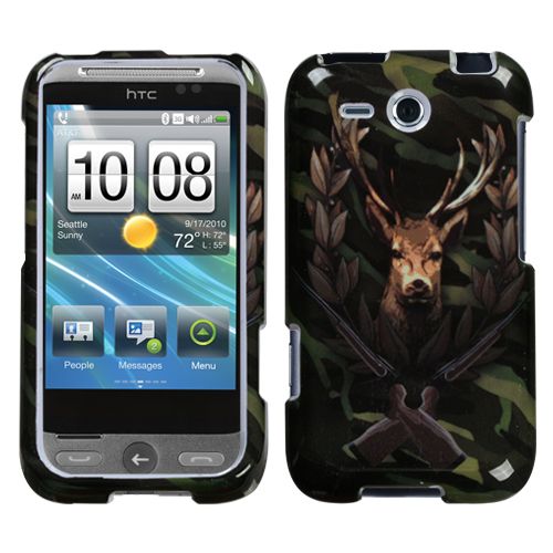 New AT&T HTC Freestyle Cell Phone Design Deer Shield Accessory Hard 