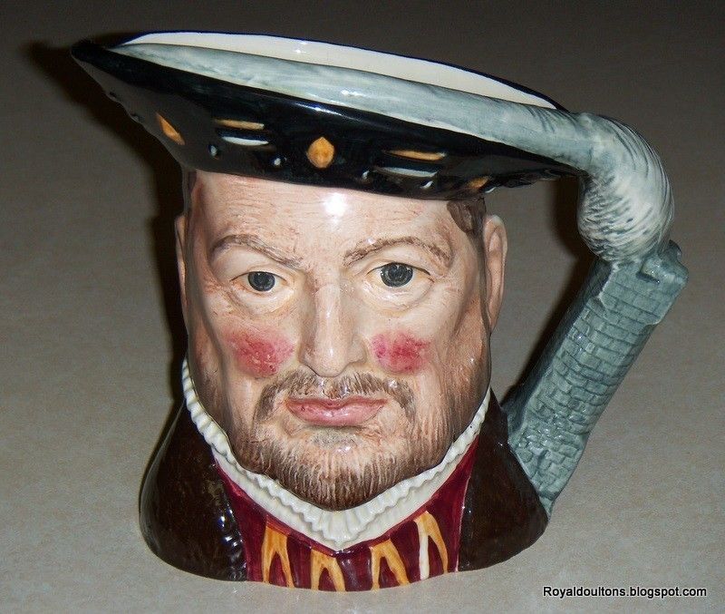 HENRY VIII D6642 Royal Doulton Charcter LARGE Toby Jug D 6642 