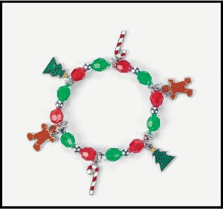 Charm Bracelet Christmas Tree Craft Kit 4 Kids ABCraft  