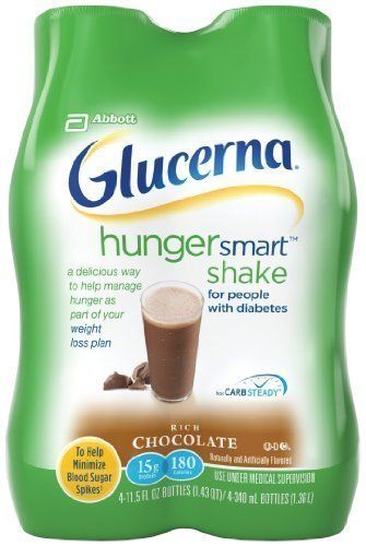 Glucerna Hunger Smart Shke Choc Bttles 12 X 11.5oz Case  