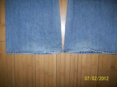 Womans Low Rise Silver LOLA Jeans Sz 29 x 33  