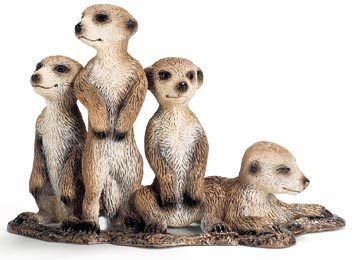 Schleich #14388 Meerkat Pups, Toy Collectible Meerkat  