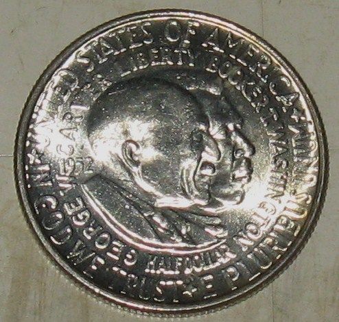 1952 WASHINGTON/CARVER COMM HALF DOLLAR CH BU LL78  