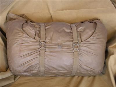 GERMAN SNIPER SLEEPING BAG WITH ARMS WATERPROOF QUILTED LINER SURPLUS 