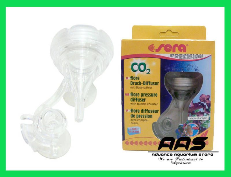 SERA flore CO2 Pressure Diffuser with Bubble Counter  