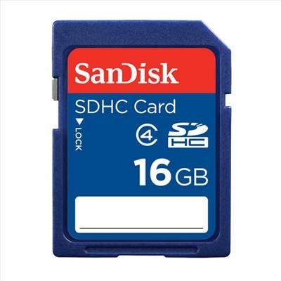 SanDisk 16GB SD SDHC Class 4 Flash Memory Card 16 G NEW  