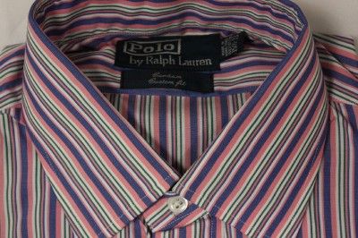 NEW POLO RALPH LAUREN CURHAM CUSTOM FIT SHIRT 15 1/2  