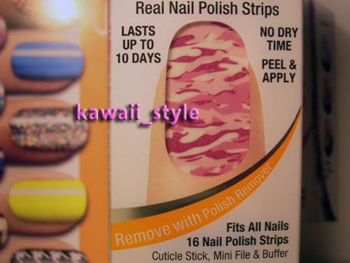 Sally Hansen SALON EFFECTS Nail Polish Strips BootyCamp  