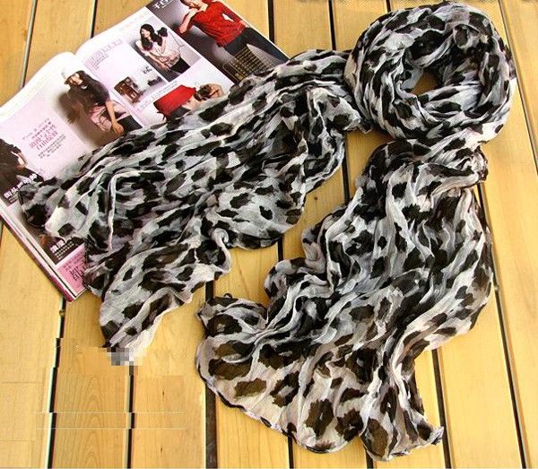 color NEWEST Winter Star Fashion Stole Large Shawl Big LEOPARD Warm 