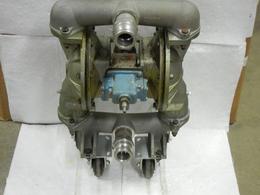 WARREN RUPP M 2 USED PNEUMATIC DOUBLE DIAPHRAGM PUMP M2  