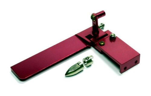 RC Ship 95mm Red Aluminium Cooling Boat Rudder HR530  